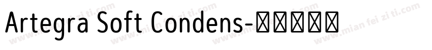Artegra Soft Condens字体转换